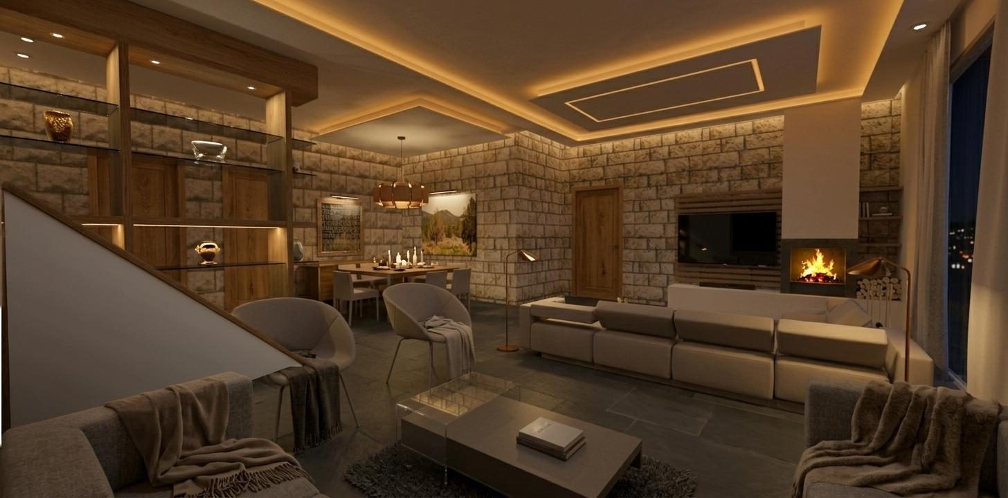 Living Room · Evening