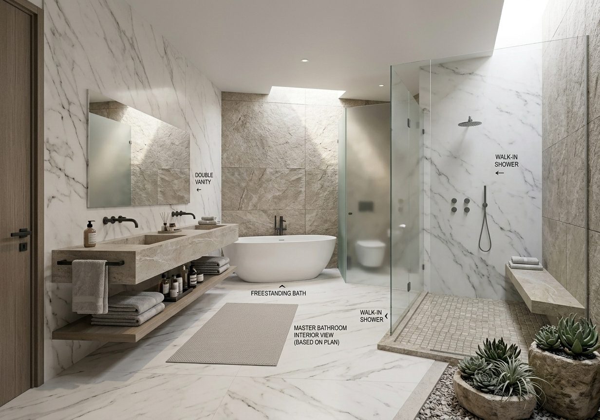 Master Bath · Design Render